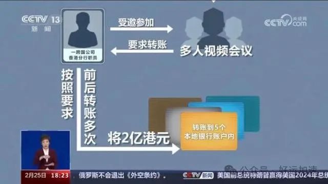 “当心！视频会议诈骗新手法：AI换脸让人防不胜防”