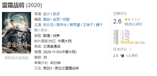 豆瓣2.6，被停播下架，这剧有多辣眼  第2张