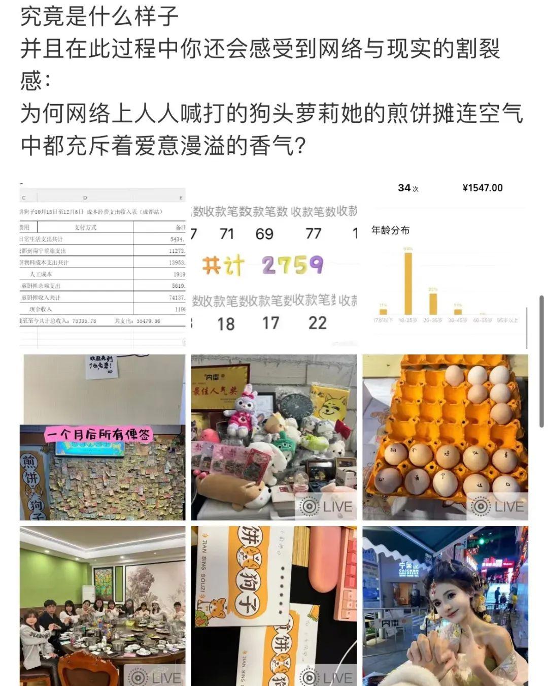 狗头萝莉更新长文，公开透明账户，网友：退圈就退圈阿  第5张