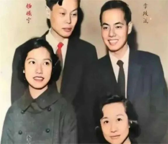 1951年，杨振宁一家三口在美国，杜致礼气质不凡，不愧是名将之女  第8张