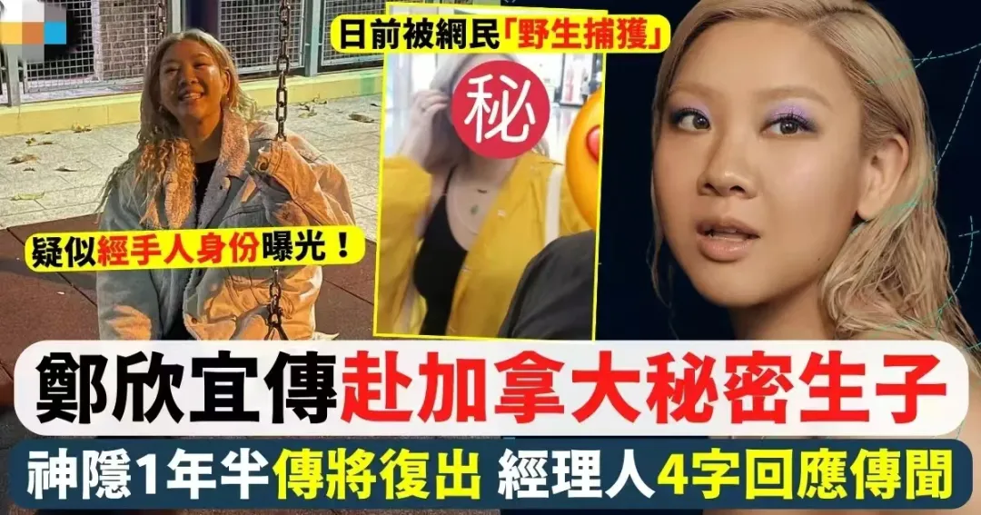 郑欣宜：父亲凉薄母亲去世，被前男友骗光财产，神隐一年被爆生子  第6张